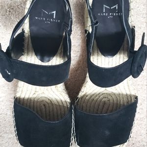 New Marc Fisher platform sandals